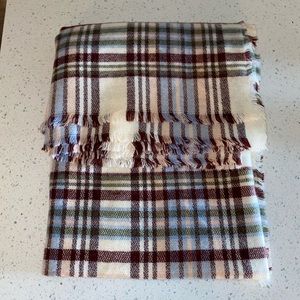 Plaid Blanket Scarf